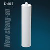 Cartouche en plastique HDPE vide de 300 ml pour mastic silicone Dd04